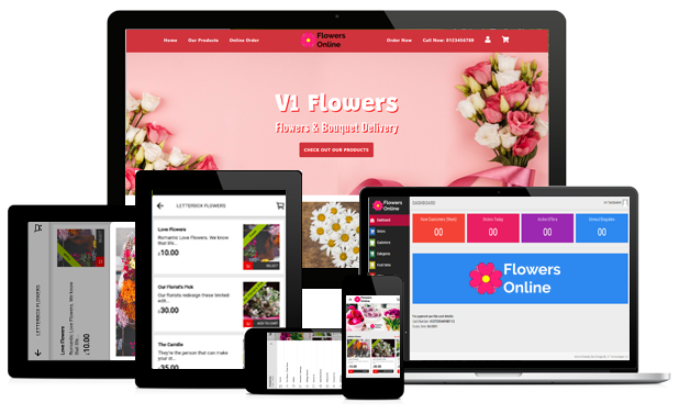 Flower Shop App development